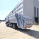 Marca chinezească de camion de gunoi cu o capacitate de 14 metri cubi.