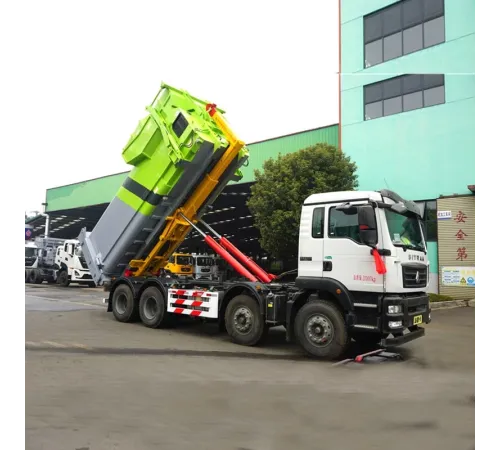 Camion cu cârlig Sinotruck de 31 de tone