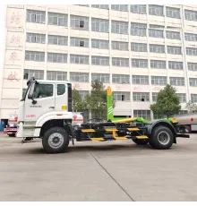 Camion de colectare a deșeurilor Howo cu cârlig de 18 tone