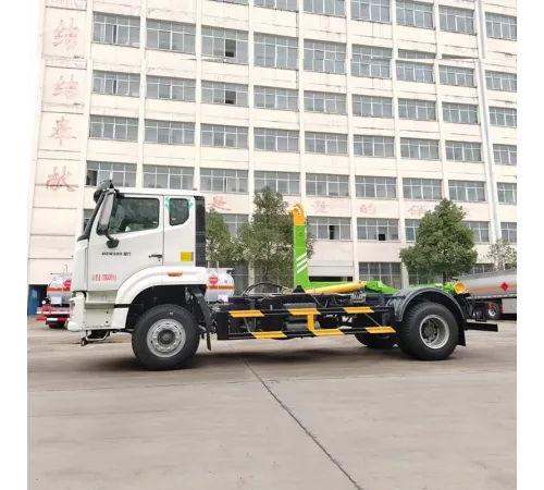 Camion de colectare a deșeurilor Howo cu cârlig de 18 tone