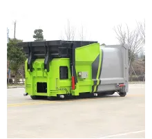 Unitate mobilă de manipulare a deșeurilor comprimate cu cârlig pentru motor Cummins și o capacitate de 6 metri cubi.