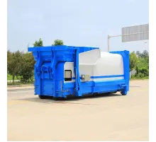Stație de gunoi comprimat Dongfeng cu cârlig de 12 m3