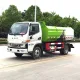 Compactator de gunoi JAC de 7000 litri cu încărcare laterală, camion de colectare a deșeurilor