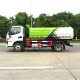 Compactator de gunoi JAC de 7000 litri cu încărcare laterală, camion de colectare a deșeurilor
