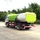 Compactator de gunoi JAC de 7000 litri cu încărcare laterală, camion de colectare a deșeurilor