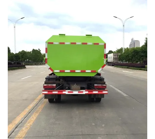 Compactator de gunoi JAC de 7000 litri cu încărcare laterală, camion de colectare a deșeurilor