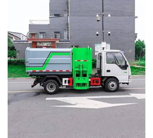 JAC 4*2 Camion de gunoi cu încărcare laterală