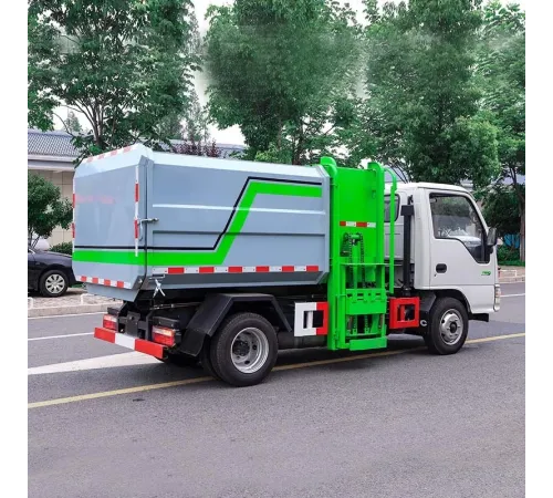 JAC 4*2 Camion de gunoi cu încărcare laterală