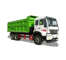 Camion de gunoi hidraulic SINOTRUK 6 * 4 din oțel carbon