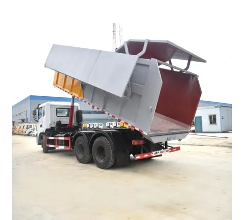 Camion de gunoi montat pe doc Dongfeng 6*4