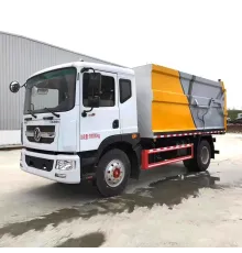Camion de gunoi hidraulic din oțel carbon Dongfeng 4 * 2 Q345
