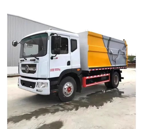 Camion de gunoi hidraulic din oțel carbon Dongfeng 4 * 2 Q345