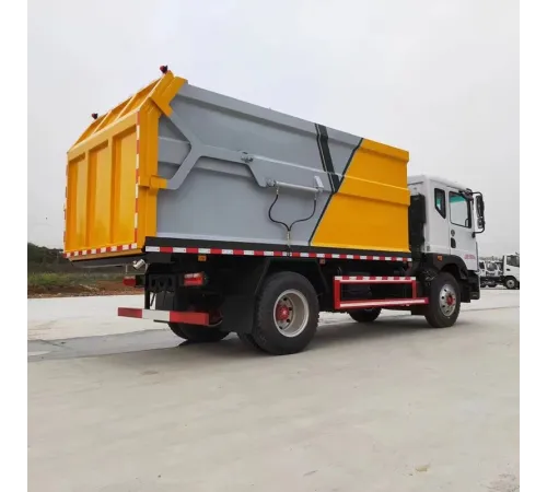 Camion de gunoi hidraulic din oțel carbon Dongfeng 4 * 2 Q345