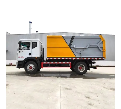 Camion de gunoi hidraulic din oțel carbon Dongfeng 4 * 2 Q345