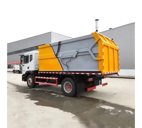 Camion de gunoi hidraulic din oțel carbon Dongfeng 4 * 2 Q345