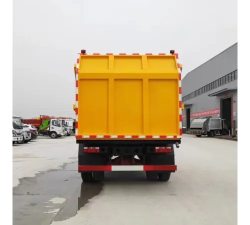 Camion de gunoi hidraulic din oțel carbon Dongfeng 4 * 2 Q345
