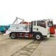 Camion de gunoi cu braț oscilant Howo 4x2 de 5 tone, fabricat la comandă
