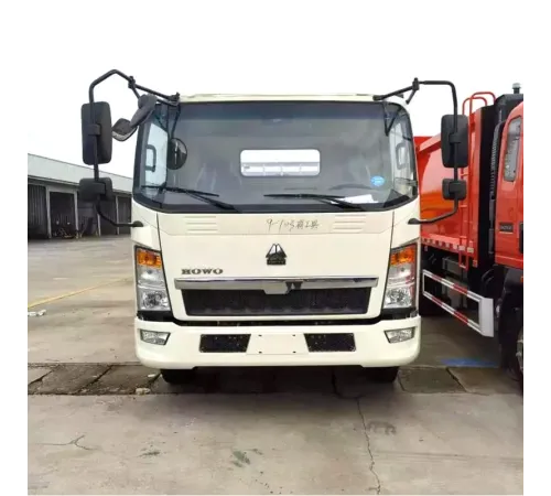 Camion de gunoi cu braț oscilant Howo 4x2 de 5 tone, fabricat la comandă