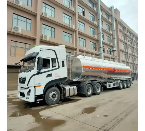 Rezervor de apă și ulei comestibil cu 3 axe, 46000 l