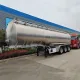 Remorcă cisternă de mare tonaj cu 3 axe de 43000L pentru transportul de produse petroliere