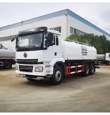 Camion cisternă SHACMAN 6*4 cu rezervor de apă din oțel inoxidabil