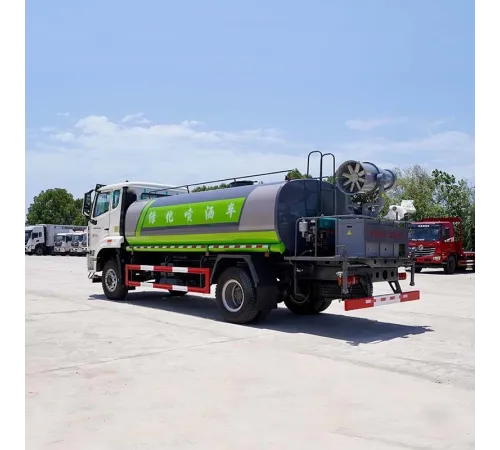 HOWO 14000L Cisternă de apă cu stropitoare de apă