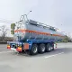 Semiremorcă pentru transportul de substanțe chimice cu un volum de 28,5 metri cubi.