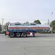 Semiremorcă pentru transportul acidului sulfuric concentrat de 18 metri cubi.