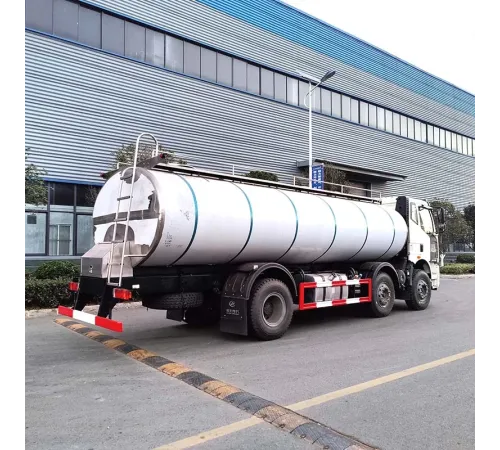 Camion cisternă FAW cu 3 axe 6*4, 19,5 m3, pentru lapte și apă potabilă