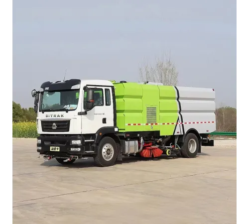 Mașină de măturat și de spălat SINOTRUK de înaltă calitate 4*2