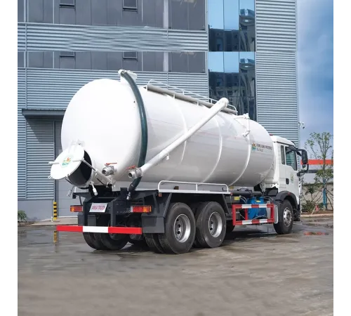 Camion de curățare și aspirare a canalizării de înaltă presiune Sinotruk de 24 de tone