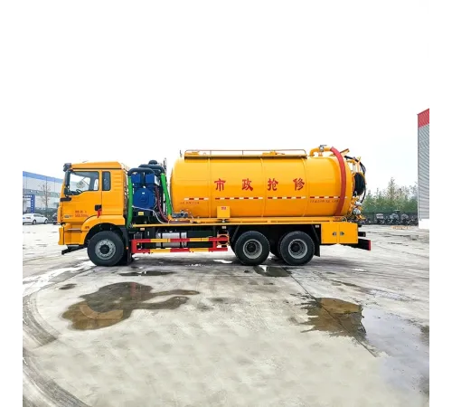 Cisternă pentru epurarea apelor uzate SHACMAN 6*4 de 22 metri cubi