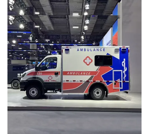 Ambulanță Iveco 4x4 cu tracțiune integrală