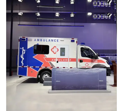 Ambulanță Iveco 4x4 cu tracțiune integrală