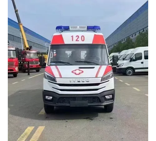 Ambulanță de izolare Iveco Van cu echipament de urgență de bază