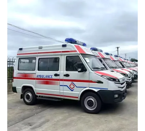Ambulanță de izolare Iveco Van cu echipament de urgență de bază