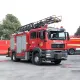 Howo 8 CBM Scară aeriană de salvare Camion de pompieri