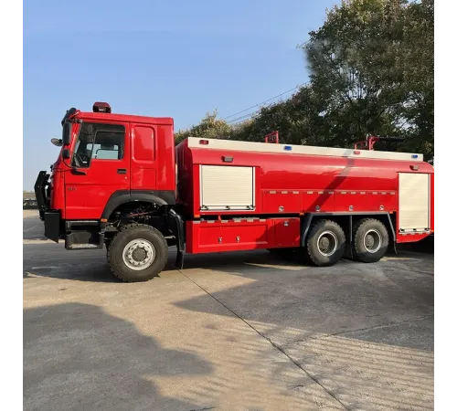 Camion de pompieri Howo cu tracțiune integrală de 16000L