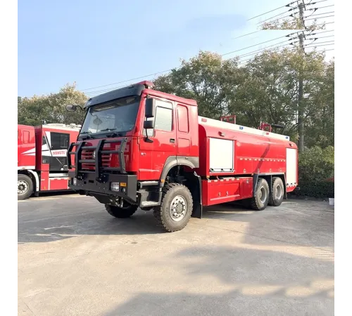 Camion de pompieri Howo cu tracțiune integrală de 16000L