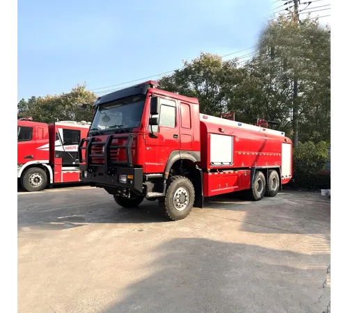 Camion de pompieri Howo cu tracțiune integrală de 16000L