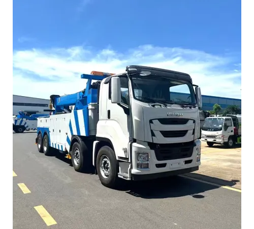 Camion de salvare de urgență ISUZU 8x4 Rotator 40Ton