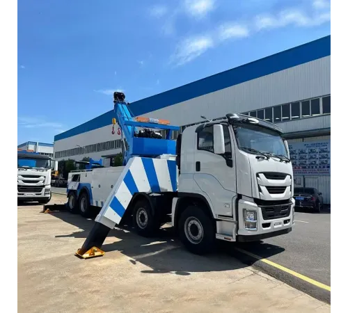 Camion de salvare de urgență ISUZU 8x4 Rotator 40Ton