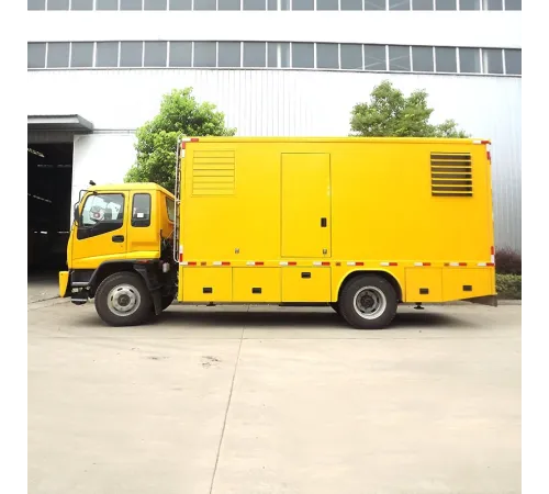 Camion electric de urgență Isuzu de 250 kW