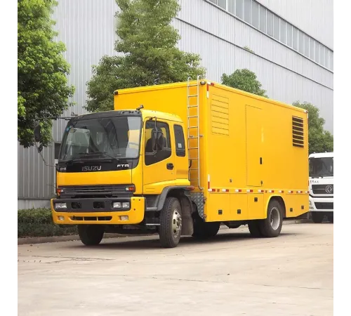 Camion electric de urgență Isuzu de 250 kW