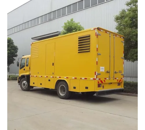 Camion electric de urgență Isuzu de 250 kW
