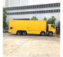 Camion Isuzu cu alimentare de urgență de 1000 kW
