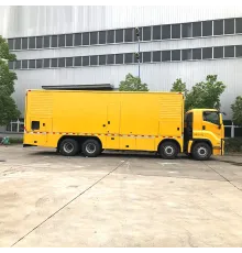 Camion Isuzu cu alimentare de urgență de 1000 kW