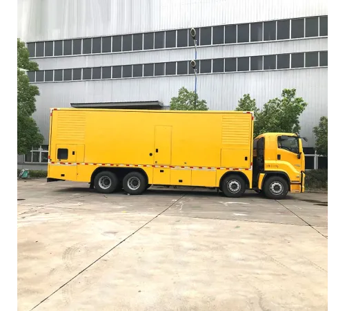 Camion Isuzu cu alimentare de urgență de 1000 kW