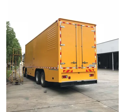 Camion Isuzu cu alimentare de urgență de 1000 kW
