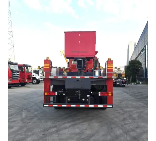 Nacelă telescopică hidraulică Shacman de 24 m